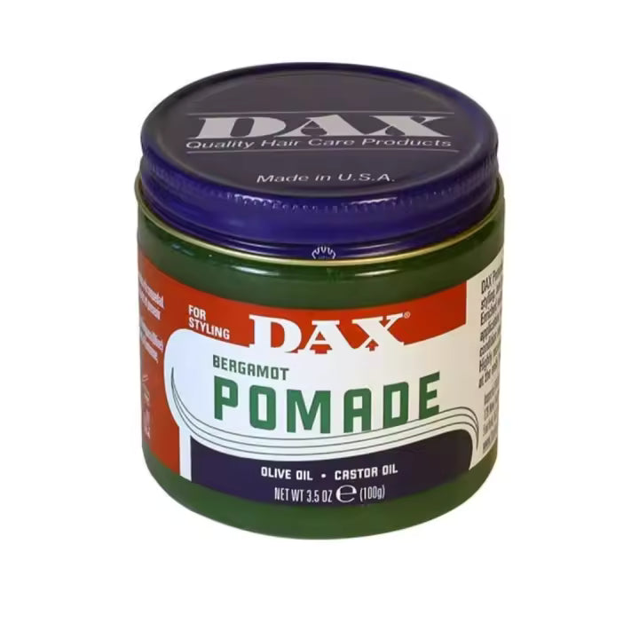 PACK 12x Dax Bergamot Pomade Verde 35oz (100g) - Ref U18