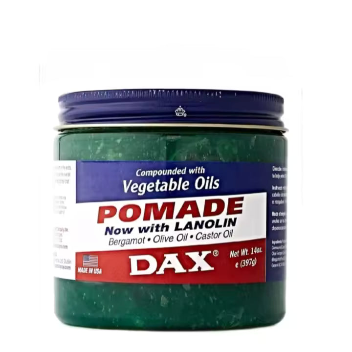 PACK 12x Dax Bergamot Pomade Verde 14oz (397g) JUMBO - Ref U16