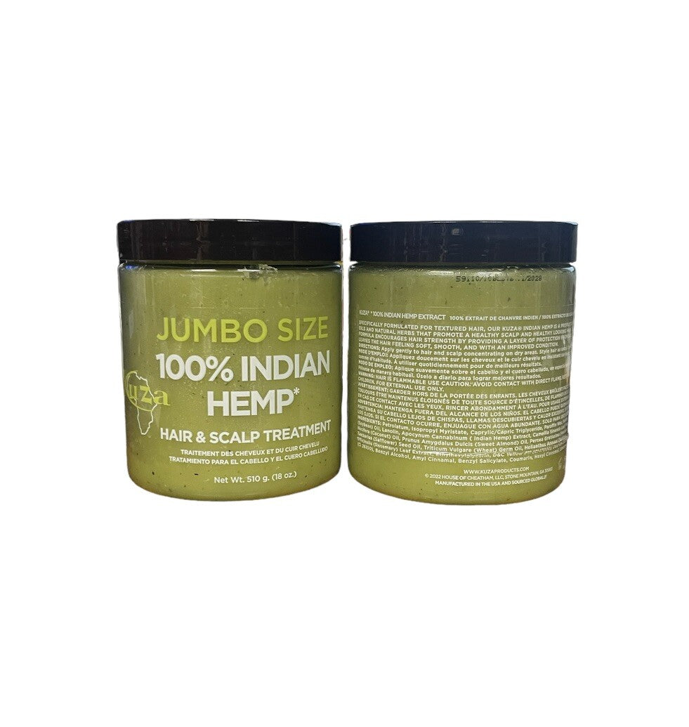 PACK 6x Kuza 100% Indian Hemp 18oz (510g) JUMBO - Ref U813