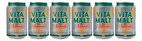 VitaMalt Classic Lata - Bebida de Malta Sin Alcohol 330 ml (Pack de 24)